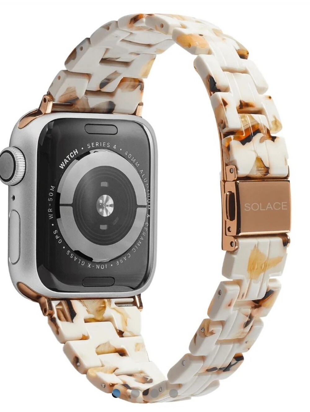 Solace Slim Perma Band for Apple Smart Watch- Nougat